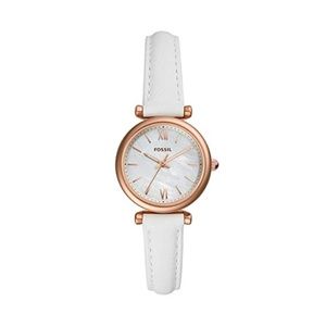 Fossil ES4582 Rose-Gold Leather